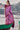 Woven Art Silk Saree in Pink Color