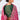Magenta Bliss Pure Georgette Wedding Wear Patola Saree