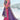 Magenta Grace Wedding Special Georgette Patola Saree