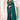 Classic Dark Cyan Chiffon Satin Wedding Function Saree