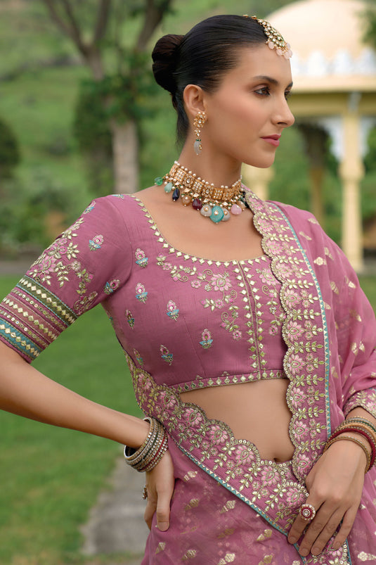 Multi Color Bridal Lehenga Choli