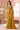 Georgette Party Style Luxurious Lace Work Saree In Yellow Color