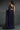 Satin Silk Saree In Navy Blue Color