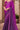 Tempting Chiffon Fabric Purple Color Saree With Border Work