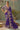 Purple Function Wear Embroidered Art Silk Fabric Saree
