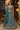 Net Teal Heavy Embroidered Bridal Lehenga Choli