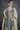 Fabulous Organza Silk Fabric Grey Color Readymade Salwar Suit