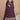 Purple Color Exquisite Readymade Gown With Dupatta In Georgette Fabric