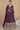 Purple Color Exquisite Readymade Gown With Dupatta In Georgette Fabric