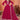 Dazzling Art Silk Fabric Rani Color Function Wear Anarkali Suit