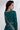 Eugeniya Belousova Chinon Fabric Luminous Readymade Gown With Dupata In Teal Color
