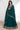 Eugeniya Belousova Chinon Fabric Luminous Readymade Gown With Dupata In Teal Color
