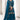 Prachi Desai Teal Color Chinon Fabric Adorming Floral Printed Palazzo Suit