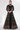 Eugeniya Belousova Fascinating Black Color Chinon Fabric Anarkali Suit
