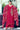 Tempting Chinon Fabric Rani Color Embroidered Palazzo Suit