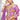 Excellent Chinon Fabric Purple Color Sharara Suit With Printed Work