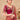 Georgette Silk Fabric Red Party Wear Saree