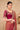 Georgette Silk Fabric Red Party Wear Saree