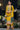 Classic Yellow Color Palazzo Suit In Chinon Fabric