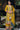Classic Yellow Color Palazzo Suit In Chinon Fabric