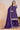 Engaging Purple Color Chinon Festive Style Palazzo Suit