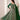 Georgette Fabric Green Color Function Style Elegant Anarkali Suit
