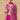 Georgette Fabric Magenta Color Attractive Palazzo Suit With Jacket