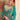 Cyan Color Embroidered Chinon Readymade Palazzo Dress