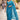 Kriti Sanon Trendy Sky Blue Ethnic Print Saree With Zigzag Design