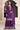 Attractive Purple Chinon Embroidered Readymade Palazzo Suit