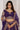Heavy Sequins Embroidery Luxury Purple Sangeet Wear Lehenga Choli
