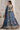 Crepe Silk Navy Blue Embroidered Wedding Lehenga Choli For Women