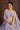Luxury Purple Tissue Sangeet Function Lehenga Choli