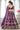 Premium Purple Heavy Embroidery Sangeet Wear Lehenga Choli