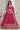 Premium Magenta Embroidered Sangeet Wear Lehenga Choli For Women