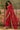 Royal Red Gota Patti Bandhej Georgette Saree