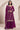 Purple Chinon Palazzo Suit Sets With Dupatta