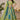 Green Designer Lehenga Choli In Banarasi Silk Fabric