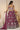 Wine Designer Sequins Work Satin Silk Fabric Lehenga Choli