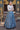 Weaving Work Sky Blue Art Silk Readymade Skirt With Crop Top