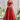 Digital Print Organza Red Skirt With Readymade Corset Top