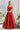 Digital Print Organza Red Skirt With Readymade Corset Top
