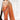 Lace Work Orange Organza Silk Saree