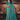 Lace Border Work Organza Cyan Designer Saree
