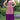 Embroidered Chinon Purple Readymade Palazzo Suit