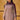Classic Wine Color Embroidered Straight Cut Dress In Art Silk Fabric