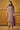 Classic Wine Color Embroidered Straight Cut Dress In Art Silk Fabric