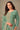 Classic Sea Green Function Wear Straight Cut Dress