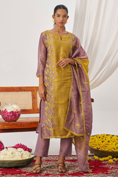 Fancy Fabric Function Wear Designer Straight Cut Dress