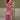 Pink Art Silk Embroidered Readymade Palazzo Suit